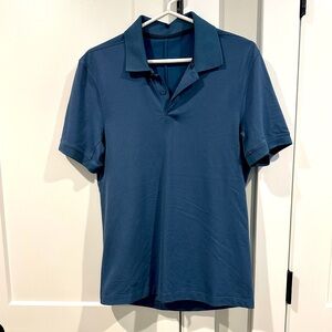 Lululemon Men's Blue Polo Shirt